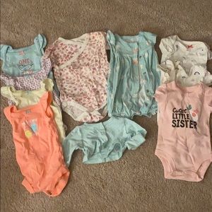 Baby Girl Newborn Onesies